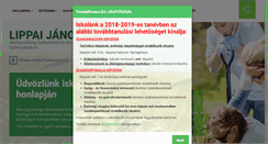 Desktop Screenshot of lippai-nyh.hu